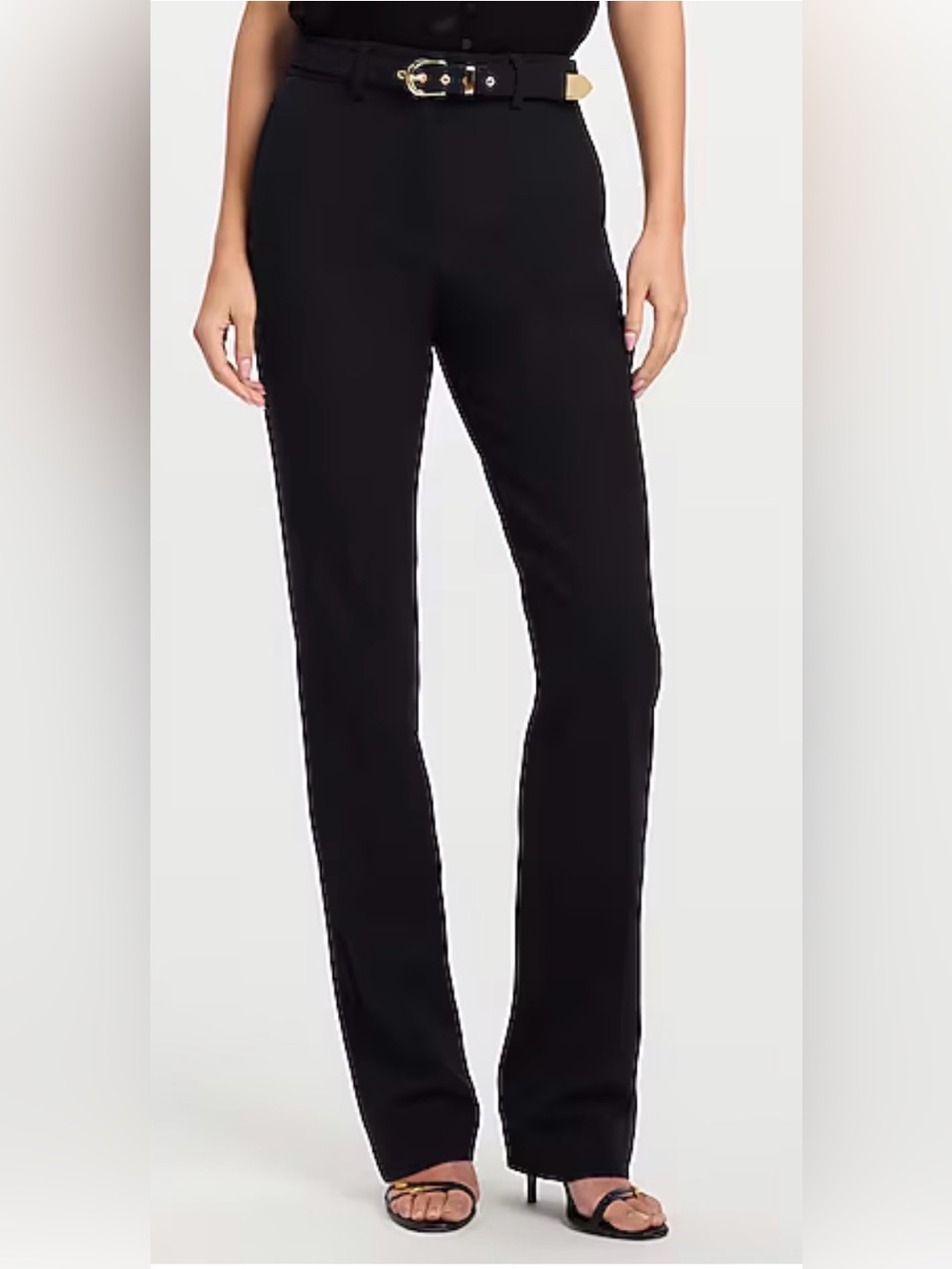 Express Editor Black Boot Cut High Rise Dress Pants Trouser 0R